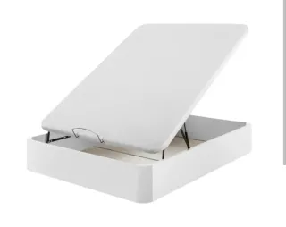 Canapé 135x 190 cm Blanco sin patas