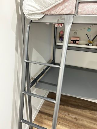 Litera con escritorio + colchón