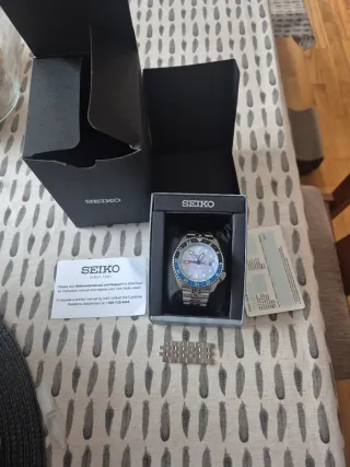 Seiko GMT Edición Limitada Ice Blue