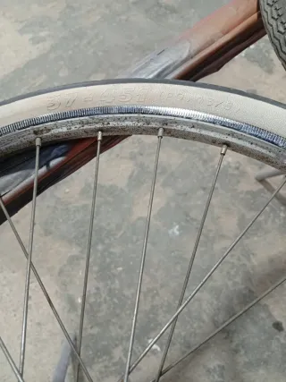 2 Ruedas Completas Bicicleta 20x1 3/8