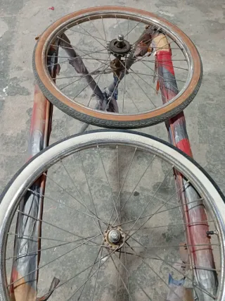 2 Ruedas Completas Bicicleta 20x1 3/8