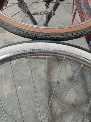 2 Ruedas Completas Bicicleta 20x1 3/8