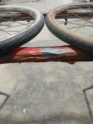 2 Ruedas Completas Bicicleta 20x1 3/8