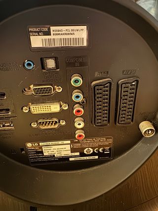 Monitor LG Flatron M2094D-PZ 20" con TV integrata