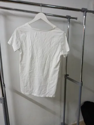 Camiseta blanca Life is Good Talla M