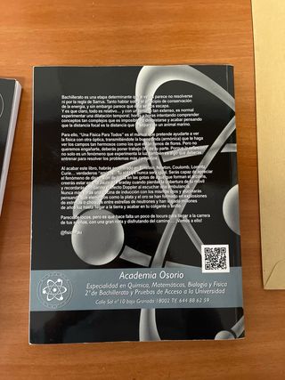 Libros una física para todos. 1 y 2 bachiller