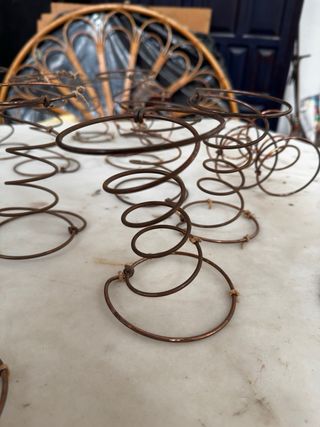 muelles para restaurar sillas