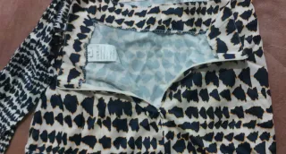 Falda cruzada mini con monedas