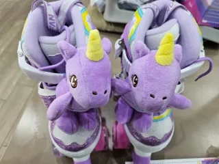 Pattini a rotelle WESKIFAN Unicorno Rosa