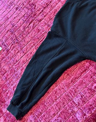 Chaqueta corta negra manga larga