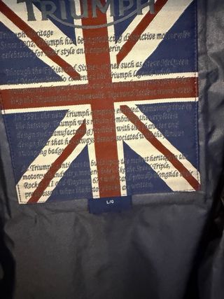 Chaqueta Moto Triumph Talla L