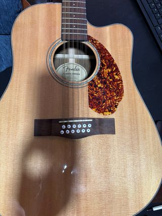 Guitarra Fender 12 cuerdas CD-140SCE NAT