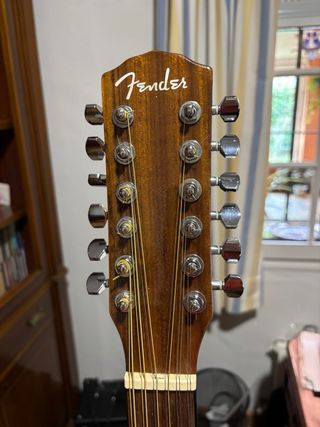 Guitarra Fender 12 cuerdas CD-140SCE NAT
