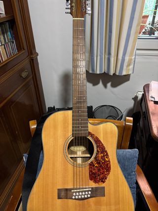 Guitarra Fender 12 cuerdas CD-140SCE NAT