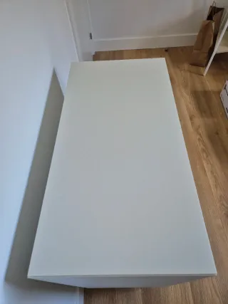 Mueble EKET Ikea NUEVO blanco con patas