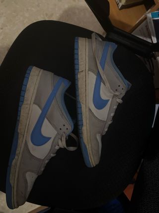 Zapatillas Nike Dunk Azul Blanco Gris