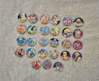 Colección Tazos Street Fighter II Vidal 1994