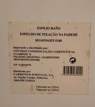 Espejo de madera