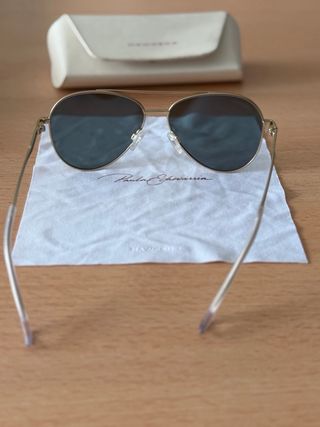 Gafas de sol aviador doradas y moradas Hawkers