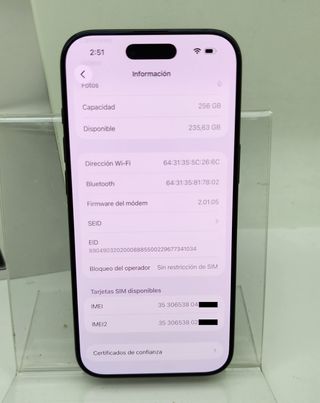 Smartphone Apple iPhone Air 256GB Space Black 100%