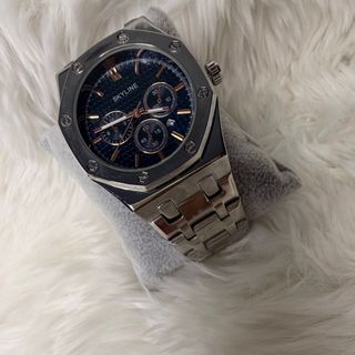 Reloj SKYLINE Hombre Cronógrafo Azul y Plateado