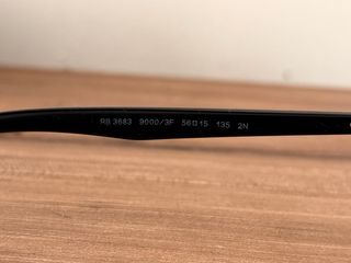 Gafas Ray-Ban RB3683 Azul Dorado