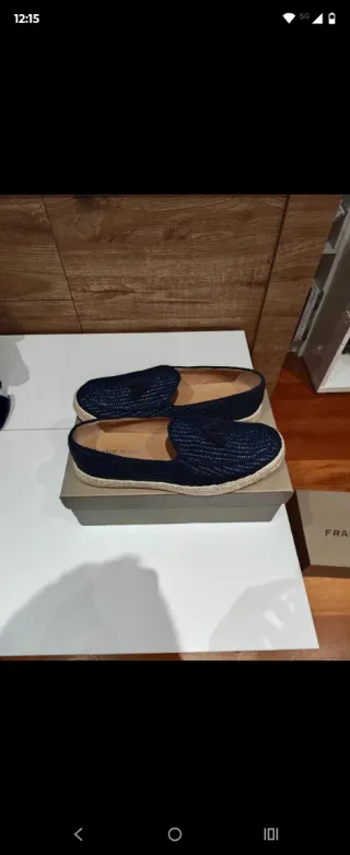 Espadrillas Blu Made in Italy Tg 41
