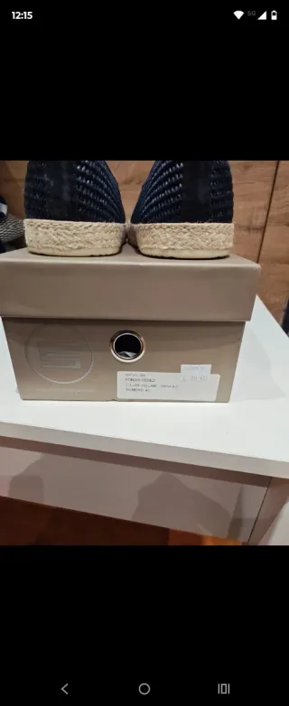 Espadrillas Blu Made in Italy Tg 41