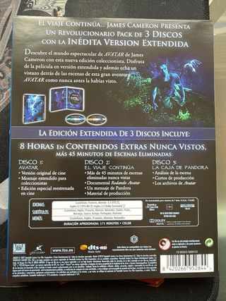 Avatar Edición Coleccionista Blu-ray