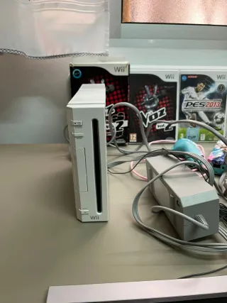 Nintendo Wii con juegos y accesorios