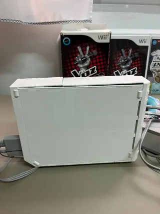 Nintendo Wii con juegos y accesorios