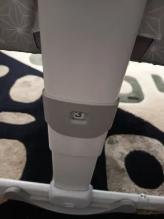 Cuna colecho Chicco Next to me Dream gris