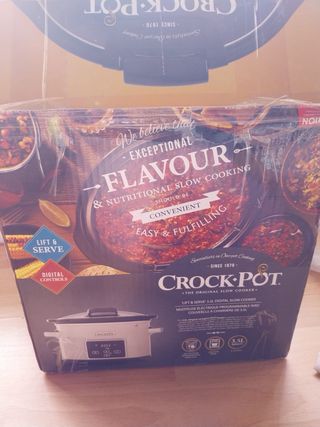 Olla Cocción Lenta Crock-Pot beige