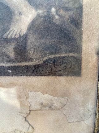 Cuadro antiguo religioso