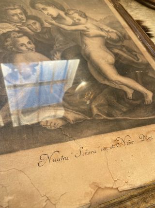 Cuadro antiguo religioso