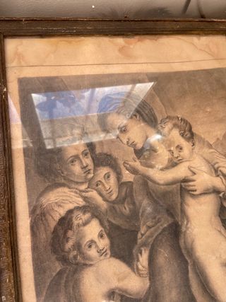 Cuadro antiguo religioso