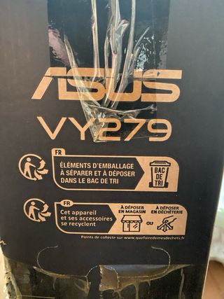 Monitor ASUS VY279 75Hz Negro