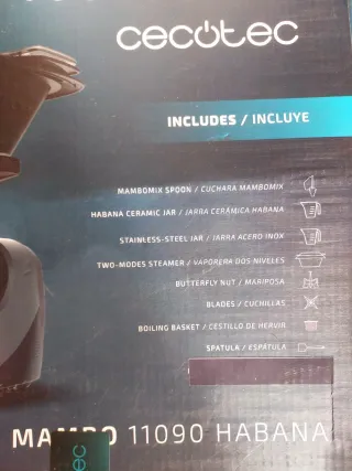 Robot Mambo Cecotec 11090 Habana EN GARANTÍA