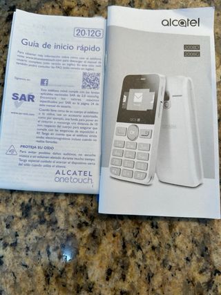 Teléfono Móvil Alcatel 2008G Blanco Nuevo