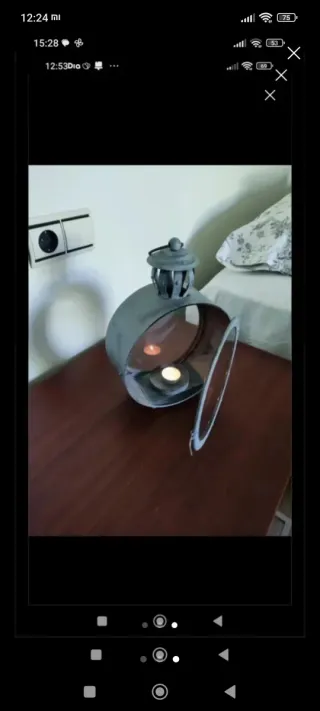 Farolillo Zara Home  velas