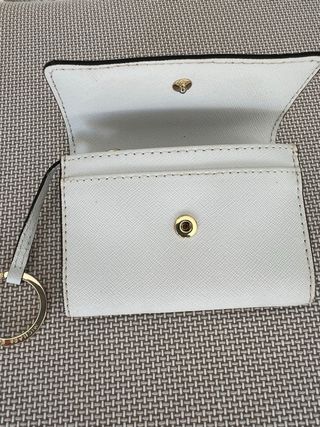 Monedero Michael Kors Blanco con Llavero