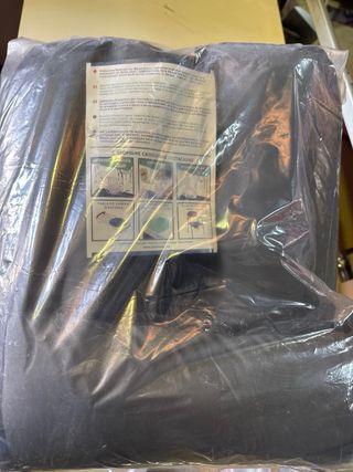 Cuscino antidecubito per sedia a rotelle nero