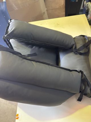 Cuscino antidecubito per sedia a rotelle nero