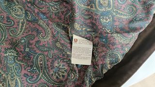 Cazadora Belstaff Marrón y Verde Oliva