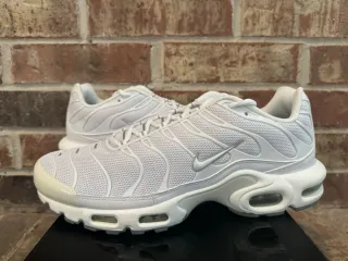 Nike Air Max Plus TN Talla 40 Blancas