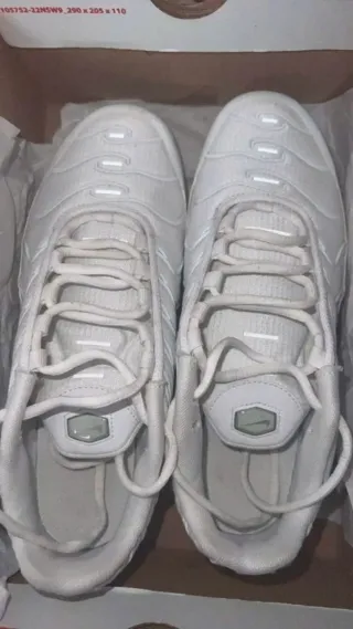 Nike Air Max Plus TN Talla 39 Blancas