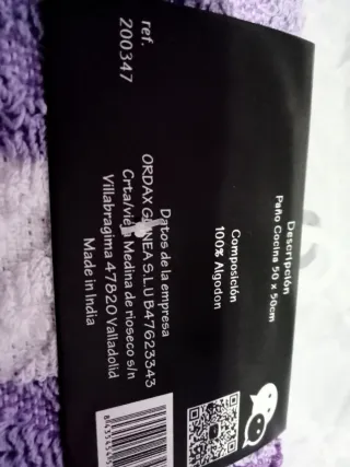 Set 3 Paños Cocina Orqui Algodón Nuevos