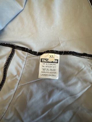 Maillot Ciclismo TACTIC Negro/Blanco