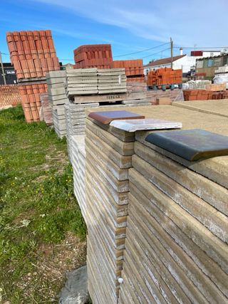 Ladrillos gotera vidriados