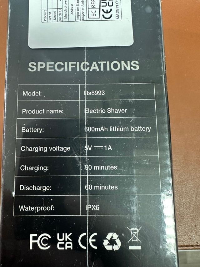 SHPAVVER - Rasoio elettrico #222235